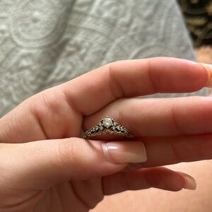Pandora princess crown ring